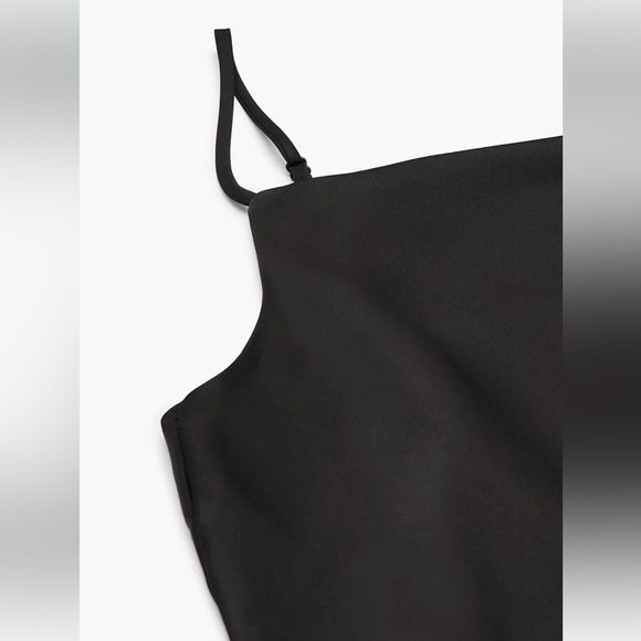 NWOT BABATON Cowlneck Camisole Black Tank - Picture 5 of 13